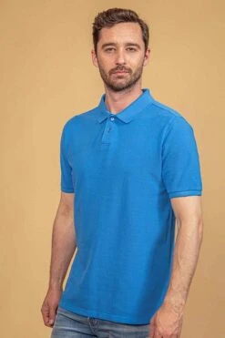 Suitable Respect Polo Pete Blauw -Kleding Kortingswinkel 73720 5