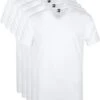 Alan Red Vermont T-Shirt V-Hals Wit 5 Pack -Kleding Kortingswinkel 73746 1