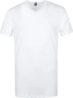 Alan Red Vermont T-Shirt V-Hals Wit 5 Pack -Kleding Kortingswinkel 73746 3