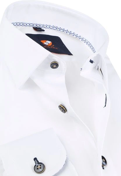 Suitable Twill Overhemd Wit 4 Suitable Twill Overhemd Wit - Afbeelding 2