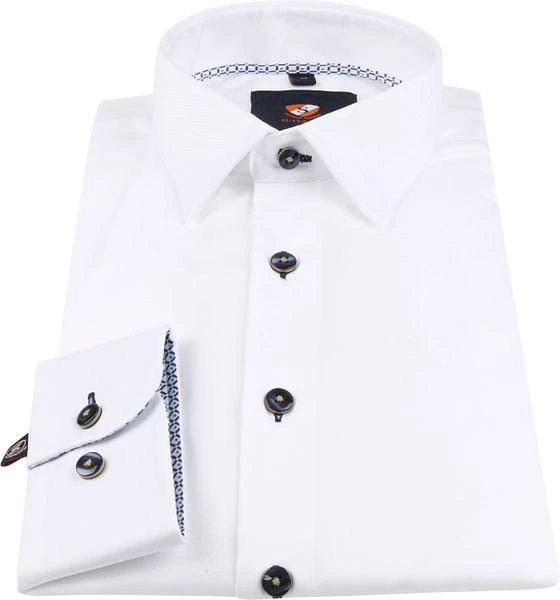 Suitable Twill Overhemd Wit 5 Suitable Twill Overhemd Wit - Afbeelding 3