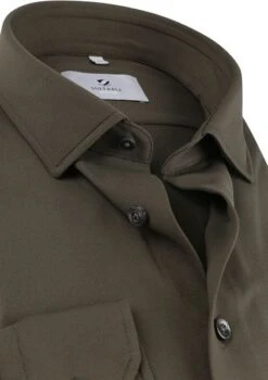 Suitable Overhemd Tech Stretch Donkergroen 12 Suitable Overhemd Tech Stretch Donkergroen -Kleding Kortingswinkel 73800 2 1