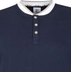 R2 Amsterdam T-Shirt Donkerblauw -Kleding Kortingswinkel 73810 2 1