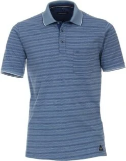 Casa Moda Polo Blauw Strepen