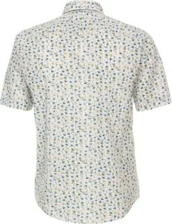 Casa Moda KM Overhemd Zomerprint Wit -Kleding Kortingswinkel 73831 3 1