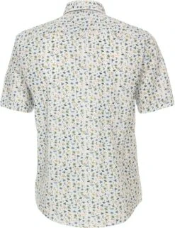 Casa Moda KM Overhemd Zomerprint Wit -Kleding Kortingswinkel 73831 3