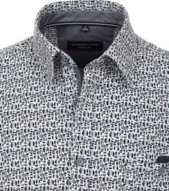 Casa Moda KM Overhemd Cirkels Groen 12 Casa Moda KM Overhemd Cirkels Groen -Kleding Kortingswinkel 73832 2 1