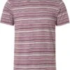No-Excess No Excess T-Shirt Strepen Rood -Kleding Kortingswinkel 73918 3