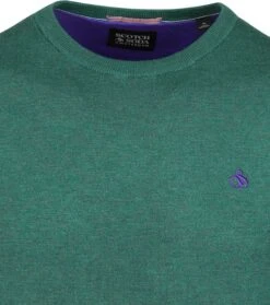 Scotch And Soda Pullover Donkergroen -Kleding Kortingswinkel 73967 2