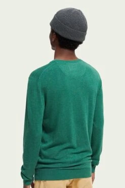Scotch And Soda Pullover Donkergroen -Kleding Kortingswinkel 73967 5