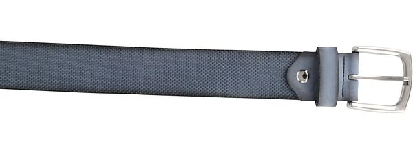 Suitable Riem Leer Blauw 4 Suitable Riem Leer Blauw - Afbeelding 2