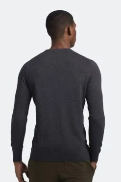 Lyle & Scott Trui Mix Wol Donkergrijs -Kleding Kortingswinkel 74180 6
