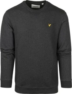 Lyle & Scott Sweater Donkergrijs -Kleding Kortingswinkel 74220 1 1