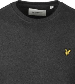 Lyle & Scott Sweater Donkergrijs -Kleding Kortingswinkel 74220 2 1