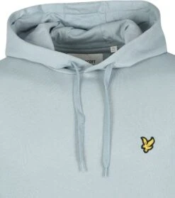 Lyle And Scott Hoodie Mid Blauw -Kleding Kortingswinkel 74260 6 1