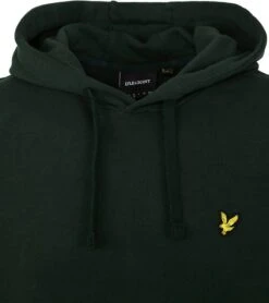 Lyle And Scott Hoodie Donkergroen -Kleding Kortingswinkel 74261 6