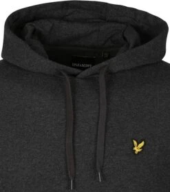 Lyle And Scott Hoodie Donkergrijs -Kleding Kortingswinkel 74262 2 1