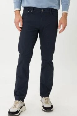 Brax Chuck Broek Navy Blauw -Kleding Kortingswinkel 74288 4 1