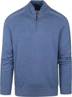 State Of Art Half Zip Blauw