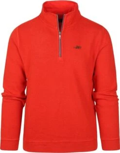 NZA Half Zip Trui Arapohue Rood -Kleding Kortingswinkel 74300 1 1