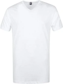 Alan Red Vermont T-Shirt V-Hals Wit 3 Pack -Kleding Kortingswinkel 74305 2 1