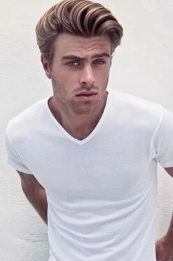 Alan Red Vermont T-Shirt V-Hals Wit 3 Pack -Kleding Kortingswinkel 74305 3 1