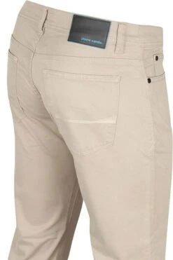 Pierre Cardin 5 Pocket Broek Antibes Kaki -Kleding Kortingswinkel 74318 3