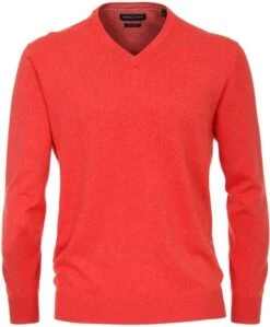 Casa Moda Pullover V-Hals Rood -Kleding Kortingswinkel 74447 4 1