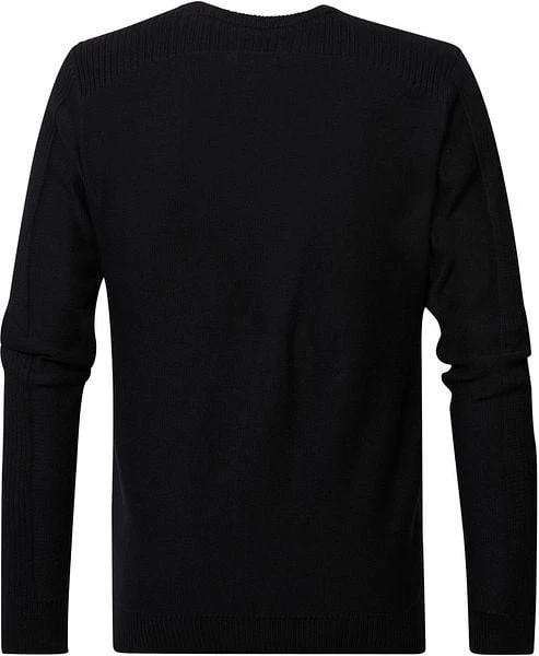 Petrol Trui Gebreid Zwart 8 Petrol Trui Gebreid Zwart - Afbeelding 6