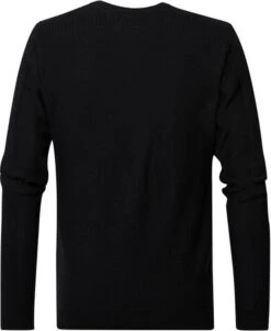 Petrol Trui Gebreid Zwart 9 Petrol Trui Gebreid Zwart -Kleding Kortingswinkel 74467 2