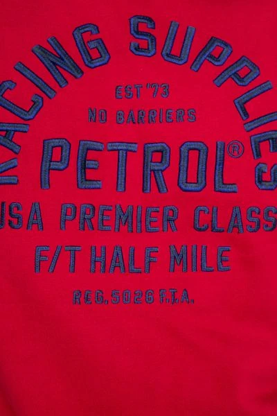 Petrol Hoodie Rood 6 Petrol Hoodie Rood - Afbeelding 4