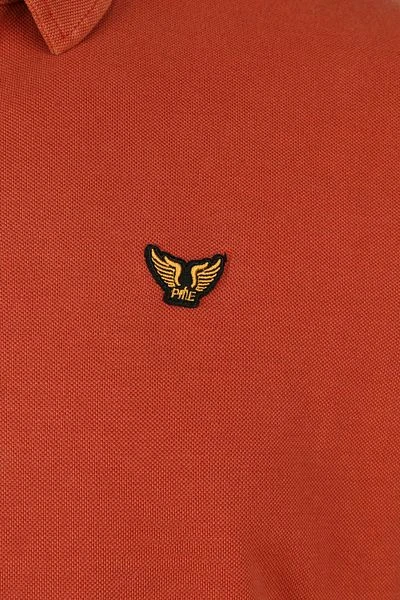 PME Legend Longsleeve Pique Polo Rood 7 PME Legend Longsleeve Pique Polo Rood - Afbeelding 5