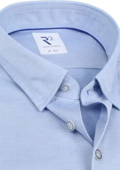 R2 Overhemd Uni Lichtblauw 12 R2 Overhemd Uni Lichtblauw -Kleding Kortingswinkel 74515 2 1