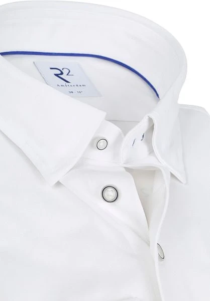 R2 Overhemd Uni Wit 7 R2 Overhemd Uni Wit - Afbeelding 5