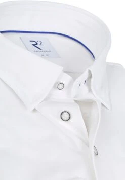 R2 Overhemd Uni Wit 9 R2 Overhemd Uni Wit -Kleding Kortingswinkel 74516 2