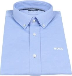 Hugo Boss Overhemd Uni Lichtblauw -Kleding Kortingswinkel 74517 3 1