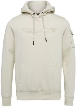 PME Legend Hoodie Brushed Fleece Lichtbeige -Kleding Kortingswinkel 74544 1 1