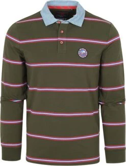 NZA Polo Franz Josef Strepen Donkergroen 13 NZA Polo Franz Josef Strepen Donkergroen -Kleding Kortingswinkel 74571 1 1