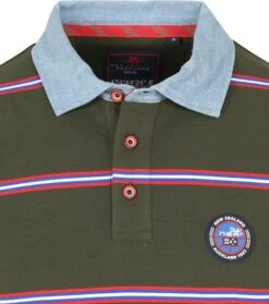 NZA Polo Franz Josef Strepen Donkergroen 10 NZA Polo Franz Josef Strepen Donkergroen -Kleding Kortingswinkel 74571 2