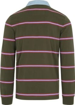 NZA Polo Franz Josef Strepen Donkergroen 12 NZA Polo Franz Josef Strepen Donkergroen -Kleding Kortingswinkel 74571 4