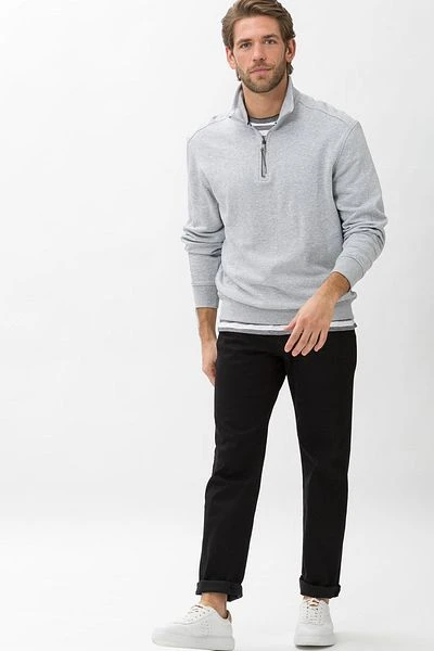 Brax Cadiz Broek Five Pocket Zwart 4 Brax Cadiz Broek Five Pocket Zwart - Afbeelding 2