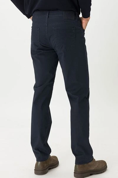 Brax Cadiz Broek Five Pocket Donkerblauw Print 6 Brax Cadiz Broek Five Pocket Donkerblauw Print - Afbeelding 4