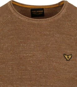 PME Legend Trui Knitted Bruin -Kleding Kortingswinkel 74619 2