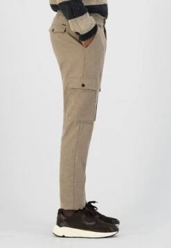 Dstrezzed Lancaster Combat Chino Flanel Beige -Kleding Kortingswinkel 74648 2 1