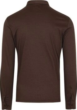 Desoto Polo LS Bruin -Kleding Kortingswinkel 74679 4