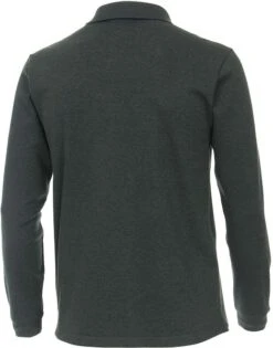 Casa Moda Polo LS Donkergroen -Kleding Kortingswinkel 74685 4