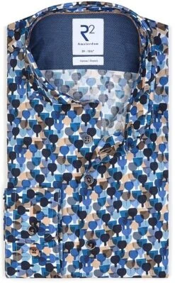 R2 Overhemd Blauw Lampen -Kleding Kortingswinkel 74718 1 1