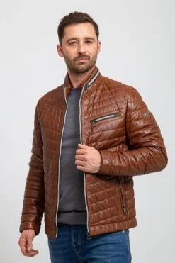 Milestone Damiano Jas Bruin -Kleding Kortingswinkel 74775 8