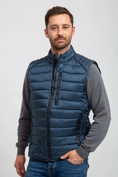Casa Moda Bodywarmer Donkerblauw 4 Casa Moda Bodywarmer Donkerblauw - Afbeelding 2