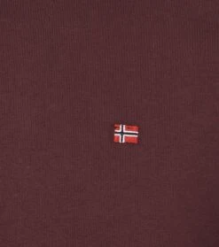 Napapijri Sweater Bordeaux -Kleding Kortingswinkel 74795 3